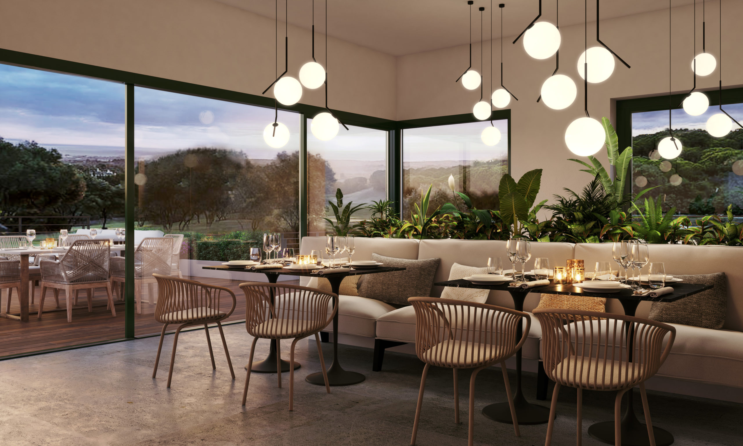 SO/ Sotogrande restaurant, archive location photograph