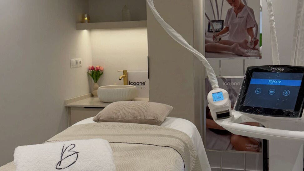 Treatment room at Bloom Beauty Sotogrande
