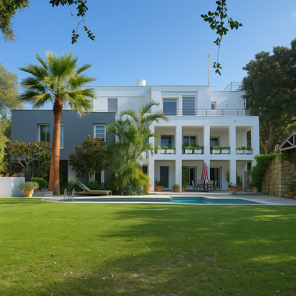 Architect-Designed Villa With Vaulted Entrance In Sotogrande Alto