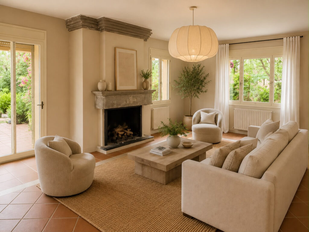 Garden Villa With Fountain, Pool And Guest Apartment In Zona B